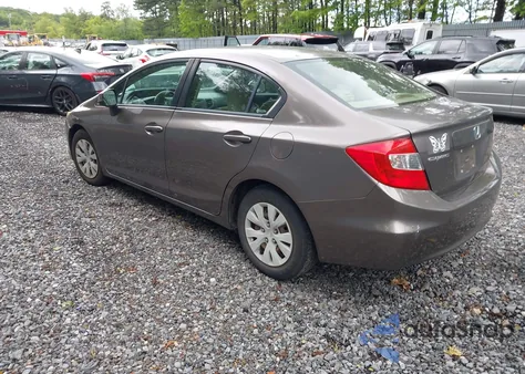 2012 Honda Civic Lx z USA, uszkodzony, nr VIN JHMFB2F59CS003182